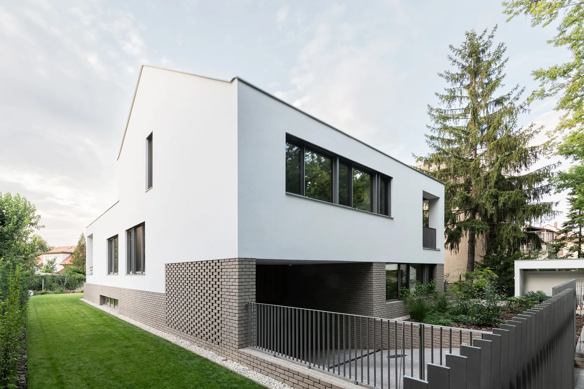 Modern ház részlet